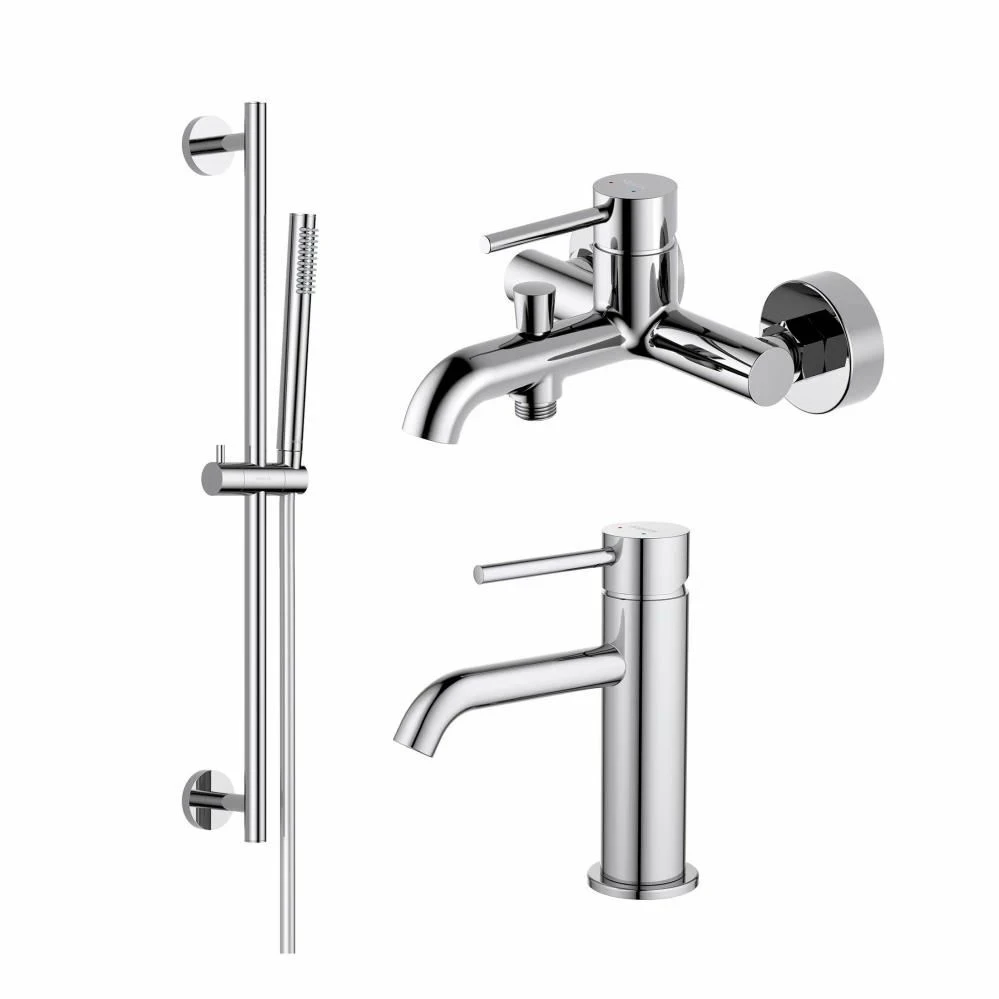

Смеситель для ванны Aquatek ЕВРОПА AQ1330CR (Set 3в1 AQ1310CR+AQ1340CR+AQ2012CR)