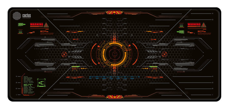 

Коврики для мыши Cactus CS-MP-PRO05XXL Skytrek черный (900x400x3мм)