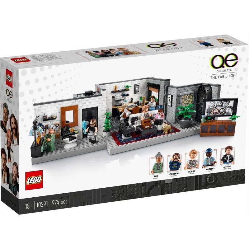 

Конструктор Lego Creator Queer Eye 974 дет. (10291)