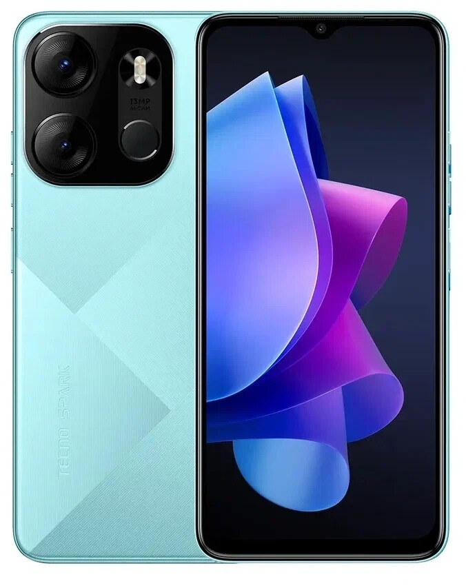 

Телефон Tecno SPARK Go (2023) BF7n 3/64Gb Uyuni Blue