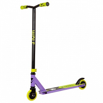 

Самокат NOVATRACK 100P.WOLF.BVL22 черно-фиолетовый