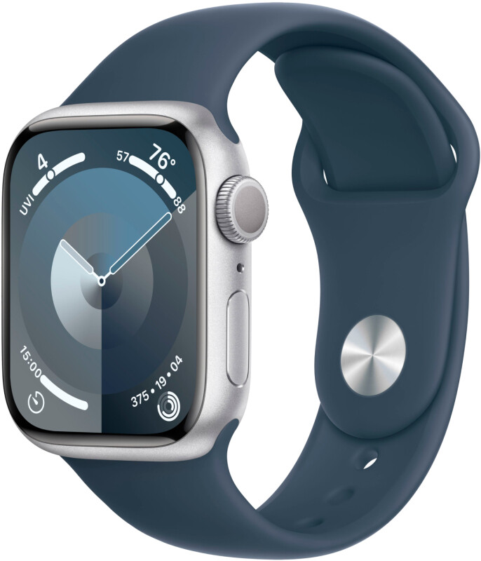 

Умные часы Apple Watch Series 9 GPS 41мм синий M/L (MR913LL/A)