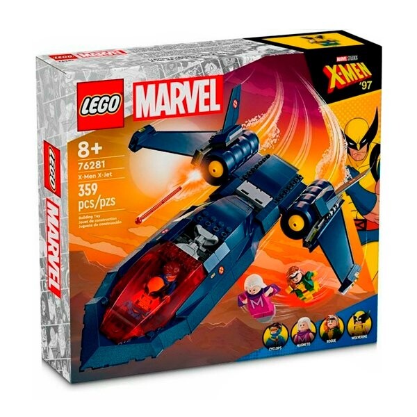 

Конструктор Lego Marvel Люди Икс X-Jet (76281)