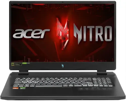 

Ноутбук Acer Nitro AN17-41-R8P3 Ryzen 7 7735HS/16Gb/1Tb SSD/4050 6Gb/noOS black (NH.QL1CD.001)