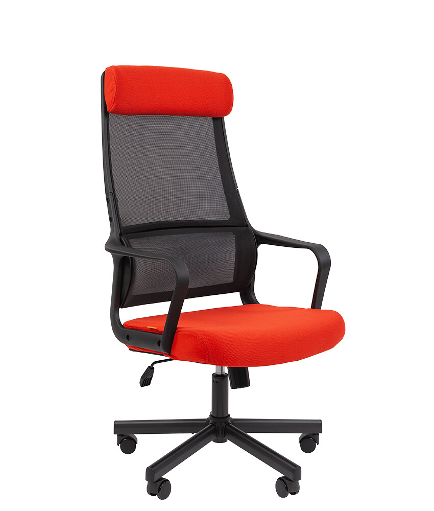 

Кресло Chairman 590 черный/красный