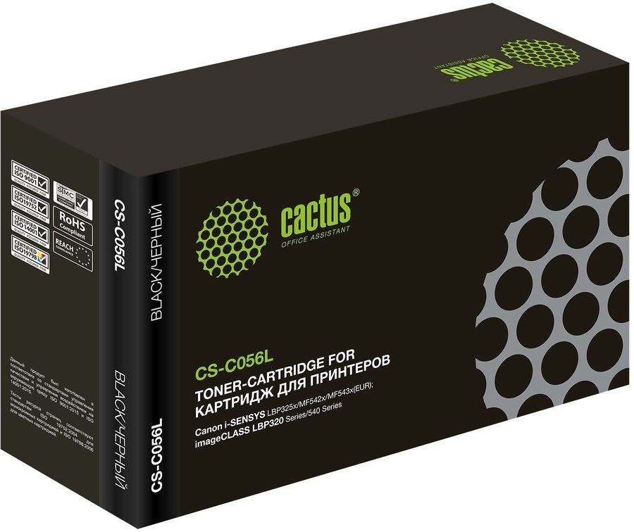 

Картридж Cactus CS-C056L черный