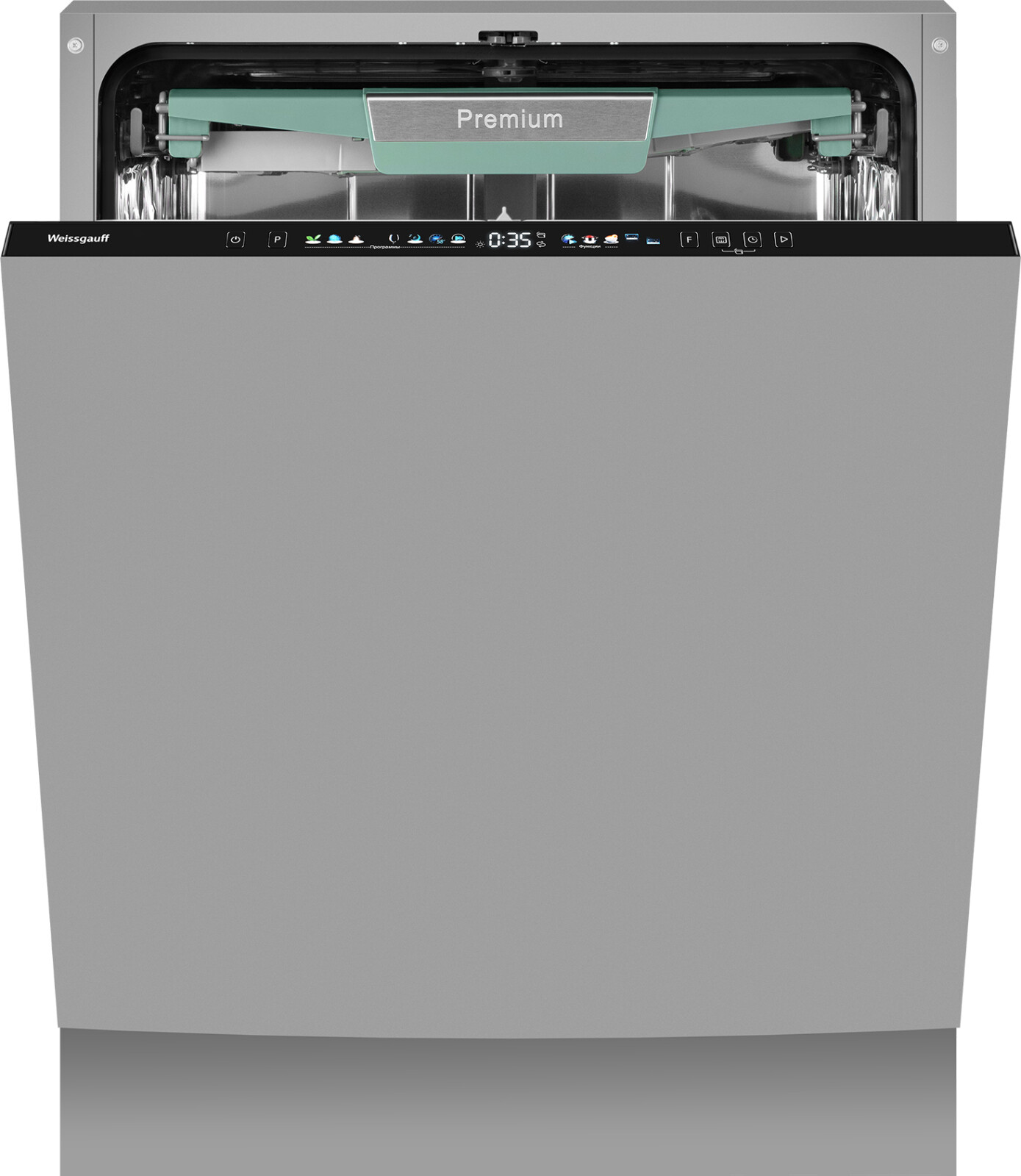 

Посудомоечная машина Weissgauff BDW 6140 Real Touch DC Inverter Timer Floor