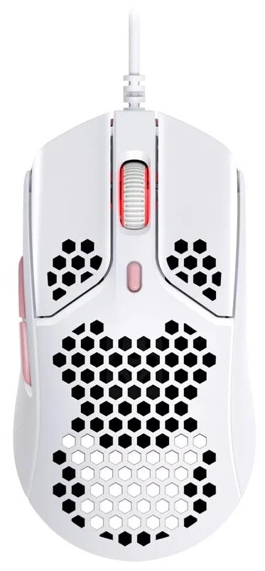 

Компьютерная мышь HyperX Pulsefire Haste белый и розовый (4p5e4aa)