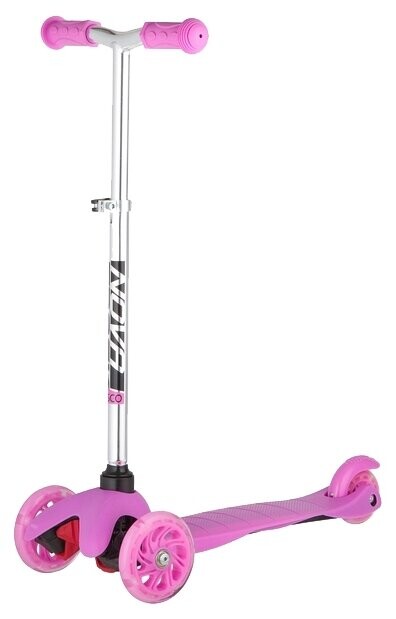 

Самокат NOVATRACK 120H.DISCOKIDS.PN20 розовый