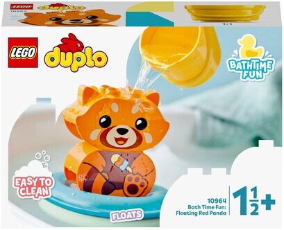 

Конструктор Lego Duplo Приключения в ванной: Красная панда на плоту (10964)