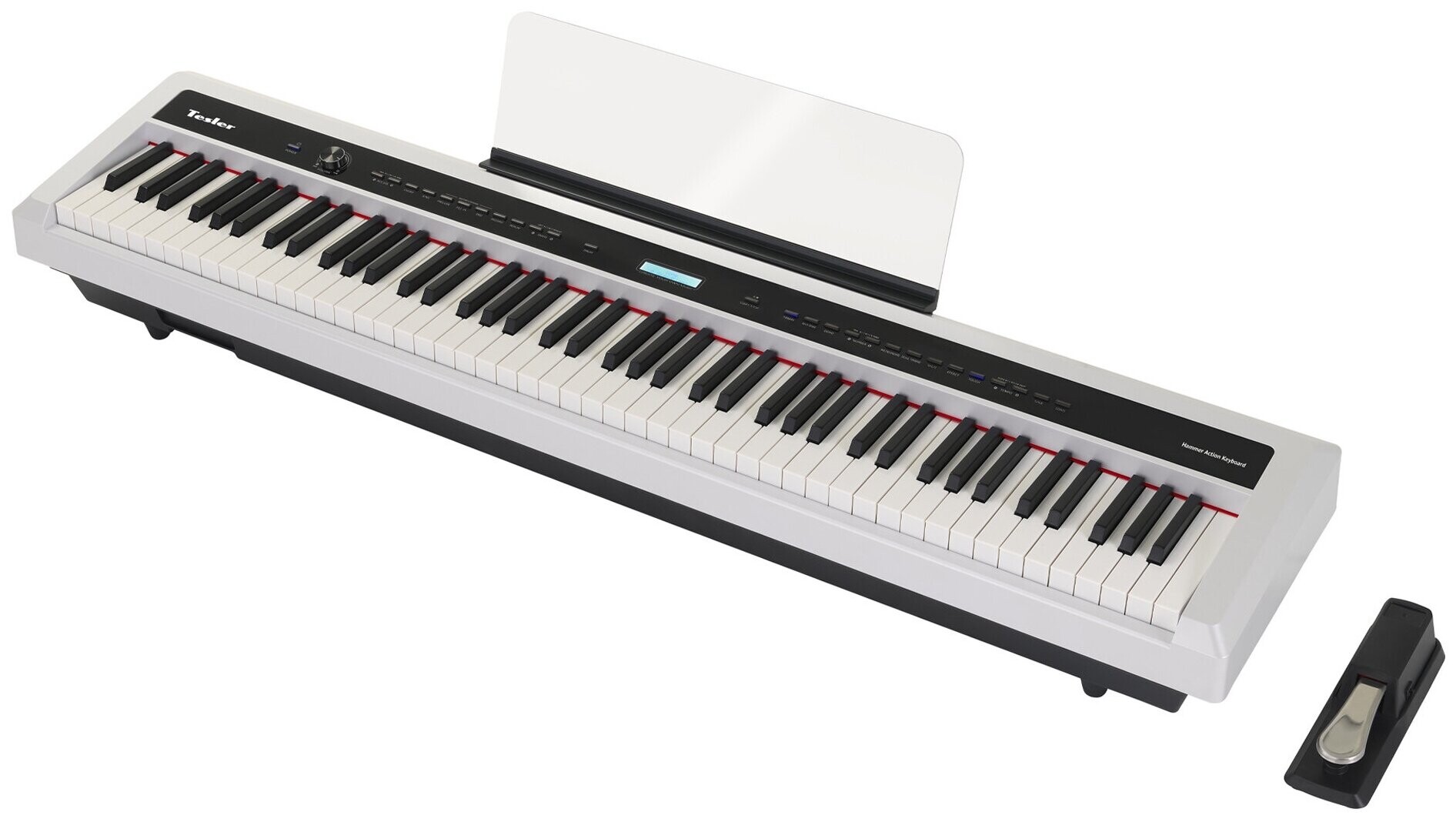 

Клавишный инструмент Tesler STZ-8800 White