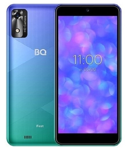 

Телефон BQ 5565L Fest синий/зеленый