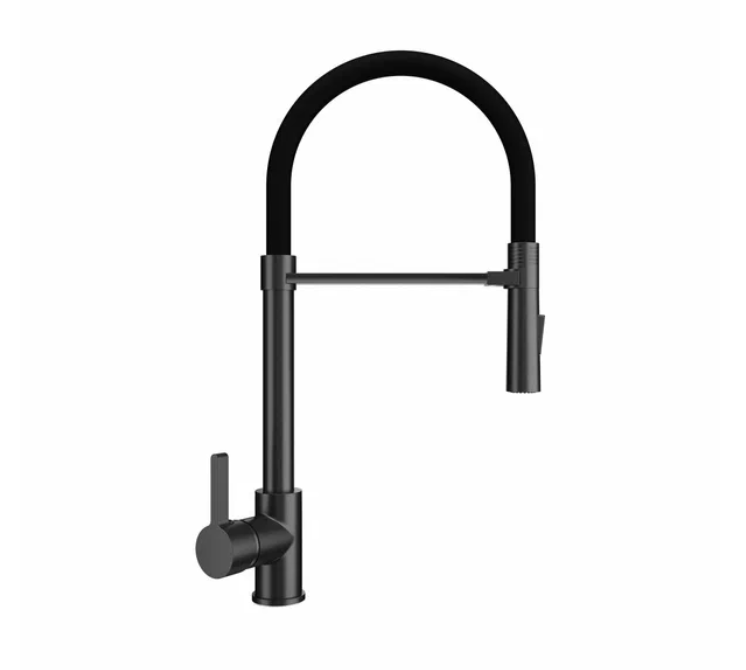 

Смеситель для кухни Ulgran U-001-308 черный