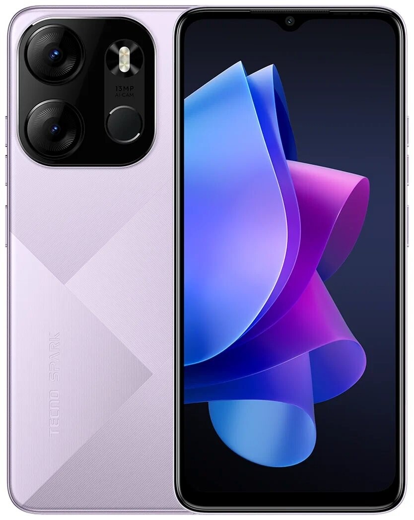 

Телефон Tecno Spark Go (2023) 3/64Gb Purple