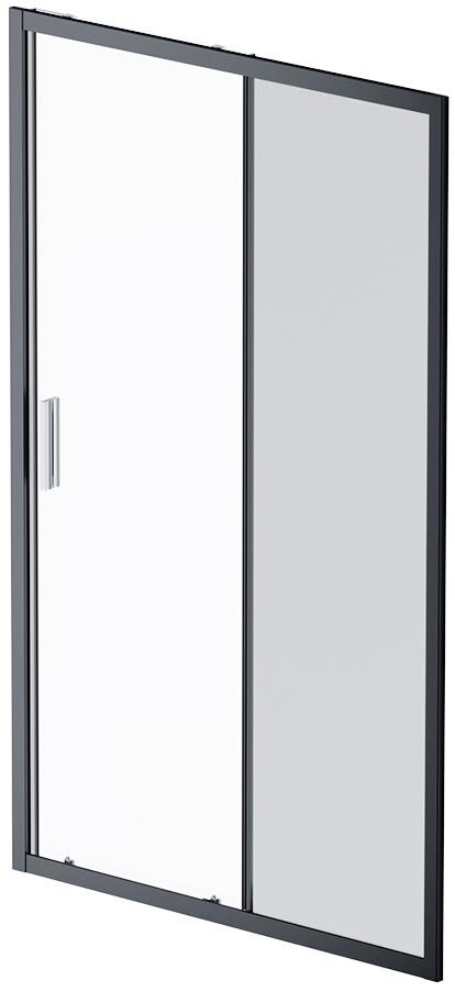 

Душевая дверца Am.Pm Gem W90G-120-1-195BG черный матовый