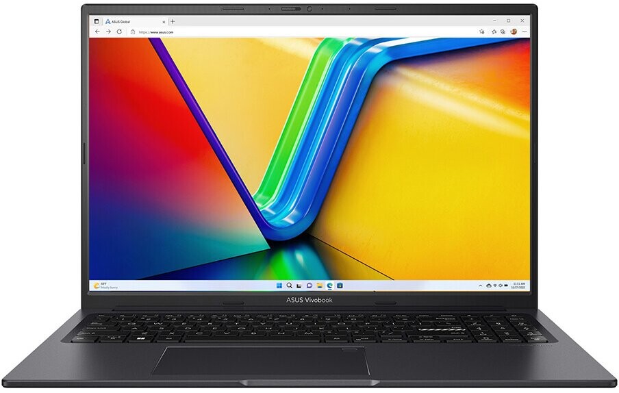 

Ноутбук ASUS VivoBook 16X M3604YA-MB248 Ryzen 5 7430U 16Gb SSD512Gb noOS black (90NB11A1-M00B80)