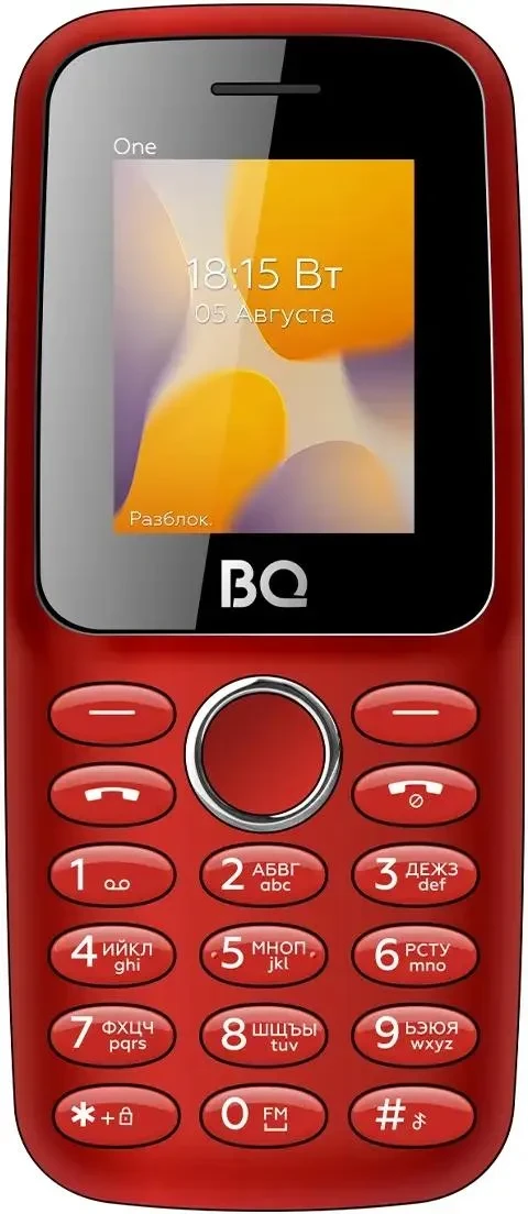 Телефон BQ 1800L One Red