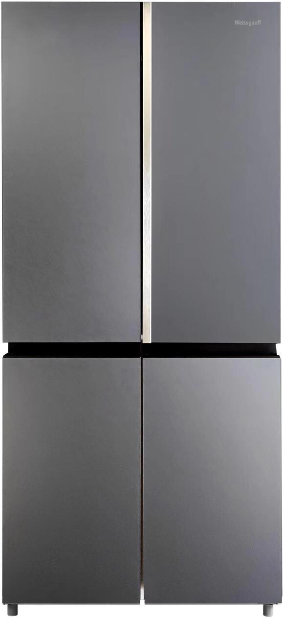 

Холодильник Side by Side Weissgauff WCD 590 NoFrost Inverter Premium EcoFresh Dark Grey Glass