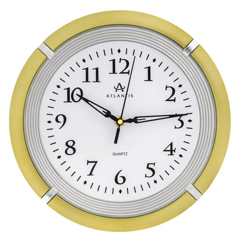 

Часы настенные Atlantis GD-8303B gold
