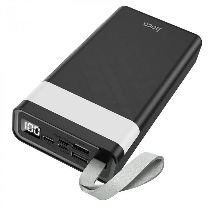 

Внешний аккумулятор Hoco J73 Powerful 30000mAh черный