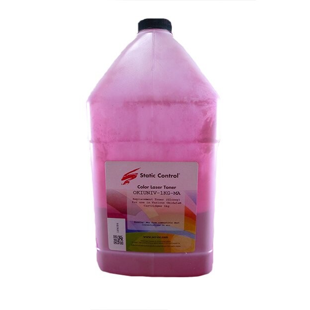 

Тонер Static Control OKIUNIV3-1KG-M пурпурный 1000гр.