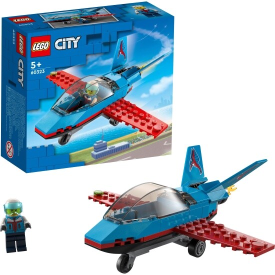 

Конструктор Lego City Трюковый самолет (59дет.) (60323)