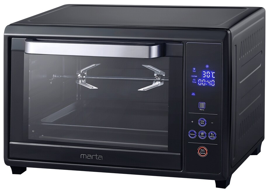 

Мини-печь Marta MT-4264 черный жемчуг