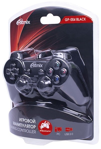 

Геймпад Ritmix GP-004 BLACK