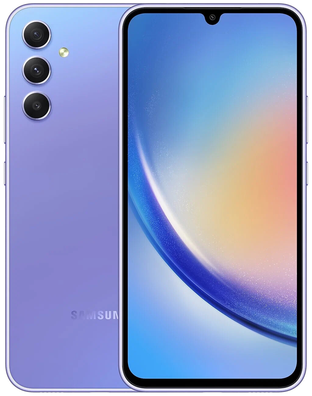 

Телефон Samsung Galaxy A34 5G 8/256Gb лаванда (SM-A346MLVETPA)