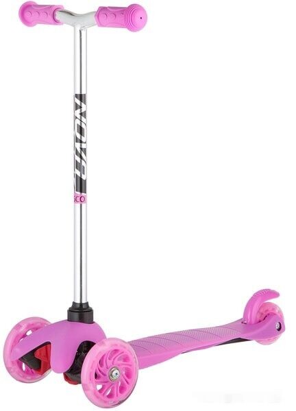 

Самокат NOVATRACK 120DISCOKIDS.PN20 розовый