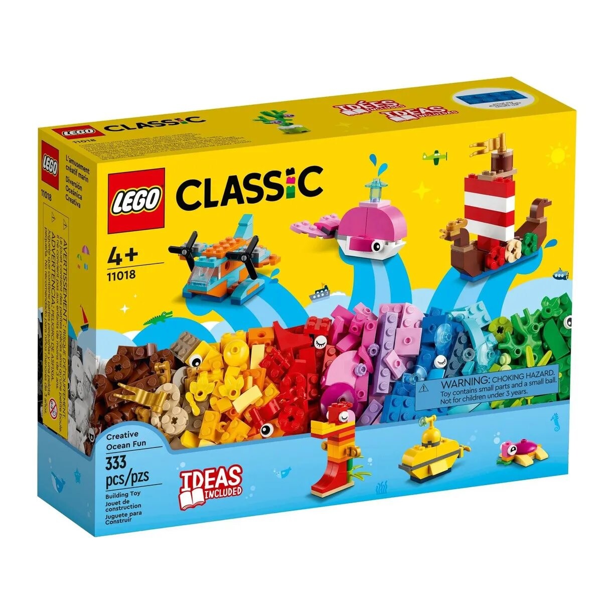 

Конструктор LEGO Classic Творческое веселье в океане (11018)