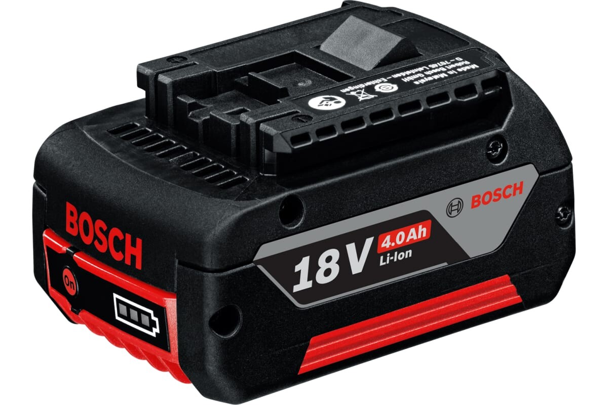 

Аккумулятор Bosch 18В 4Ач Li-Ion (1600A00163)