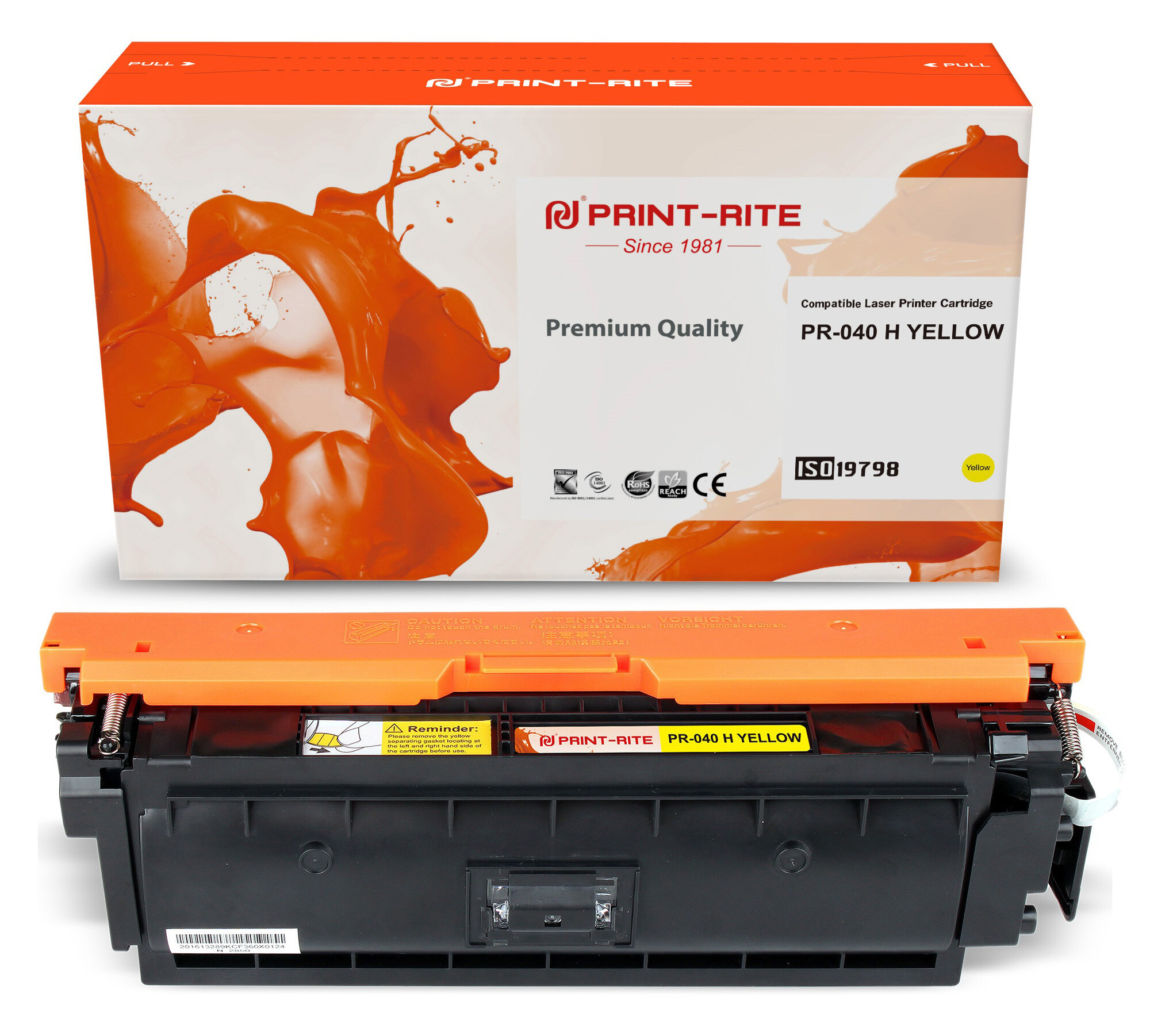 

Картридж Print-Rite PR-040 H TRC313YPU1J желтый