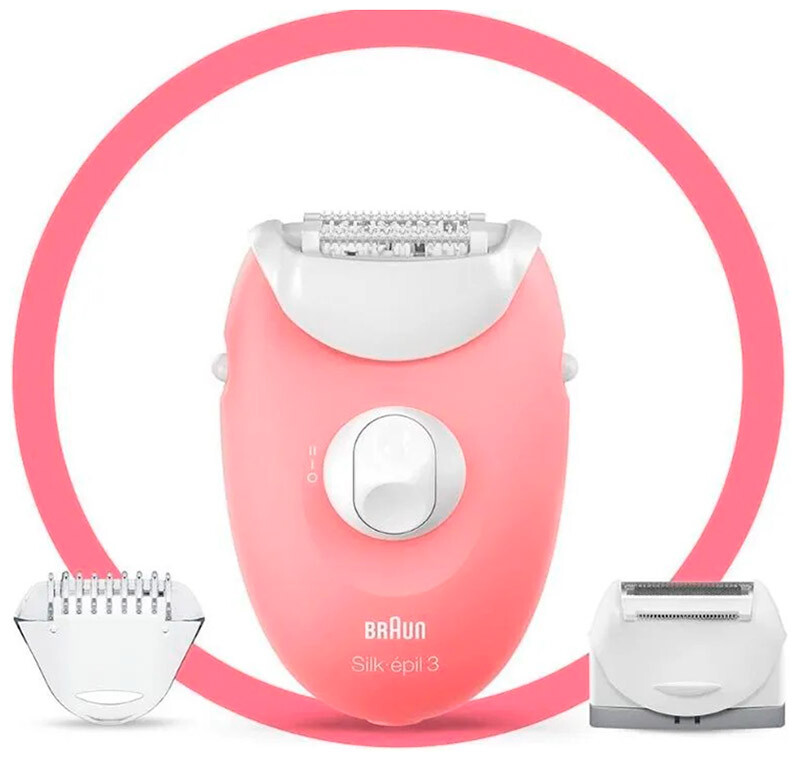 

Эпилятор Braun S3 SE 3-277 розовый