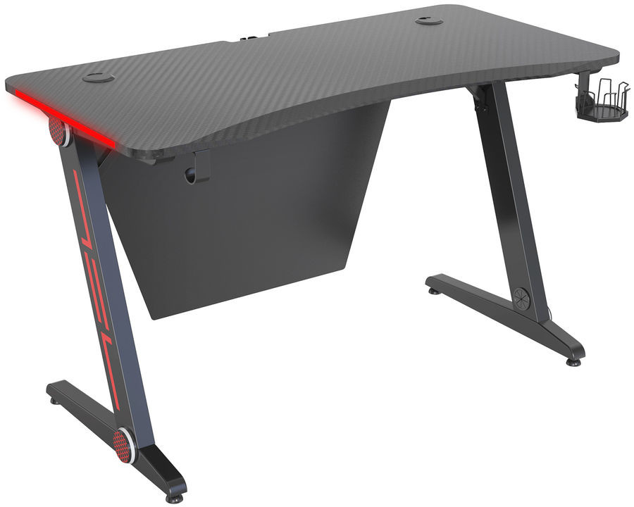 

Стол Cactus CS-GTZ-BK-CARBON-RED
