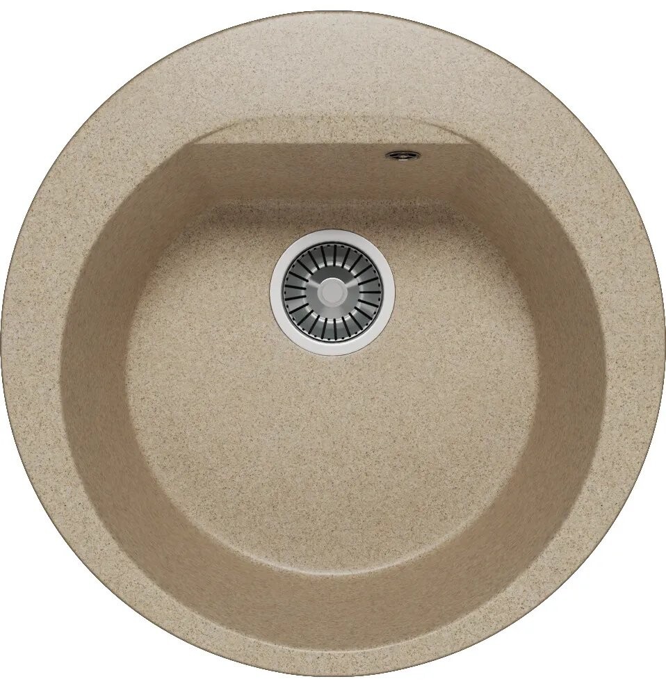 

Кухонная мойка Polygran ATOL-520 Песочный (N302)