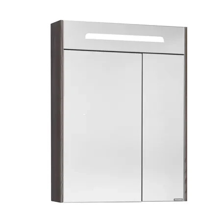 

Шкаф с зеркалом Акватон Сильва 60 Дуб Макиато (1A216202SIW50)