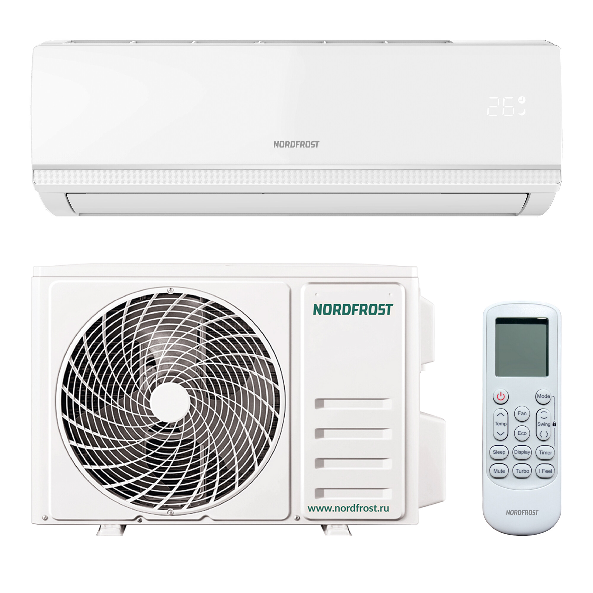 

Сплит-система NordFROST AC 09 inverter