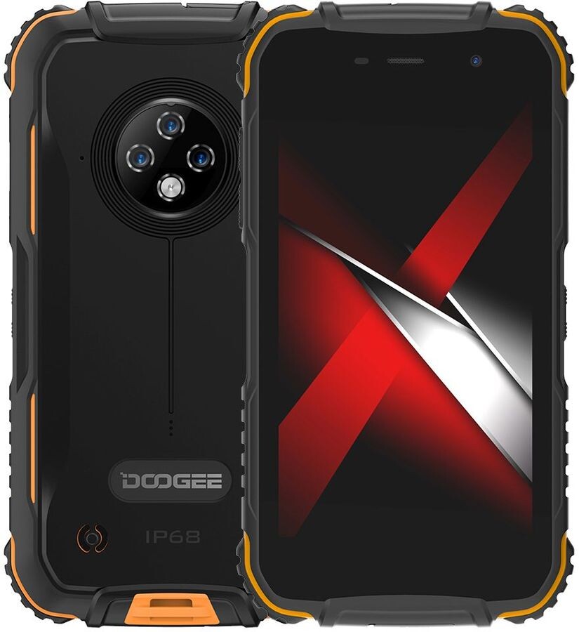 

Телефон Doogee S35 3/16Gb оранжевый/черный