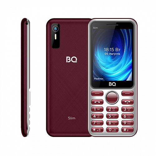 

Телефон BQ 2833 Slim Red