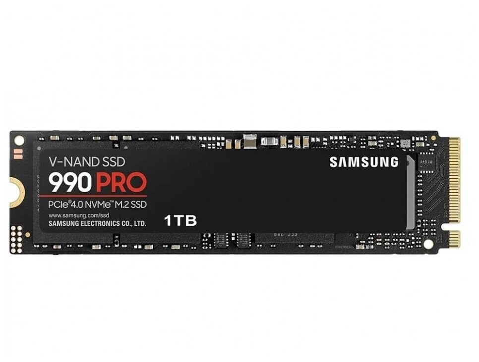 SSD накопитель Samsung 990 PRO 1TB (MZ-V9P1T0BW)