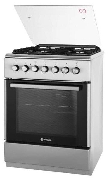 

Газовая плита De Luxe 606040.01гэ-005 (кр) ЧР серый
