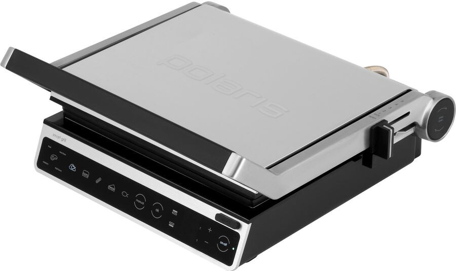 

Электрогриль Polaris PGP 3003 серебристый и черный