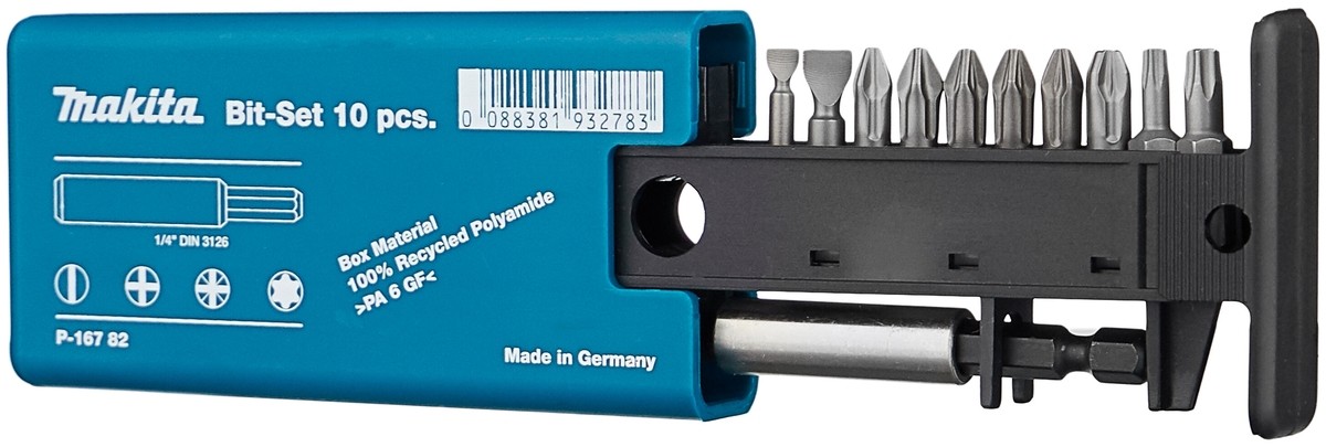 

Набор бит Makita P-16782 (10пр)