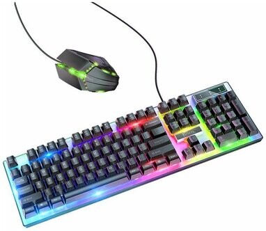 

Комплект мыши и клавиатуры Hoco GM18 Luminous
