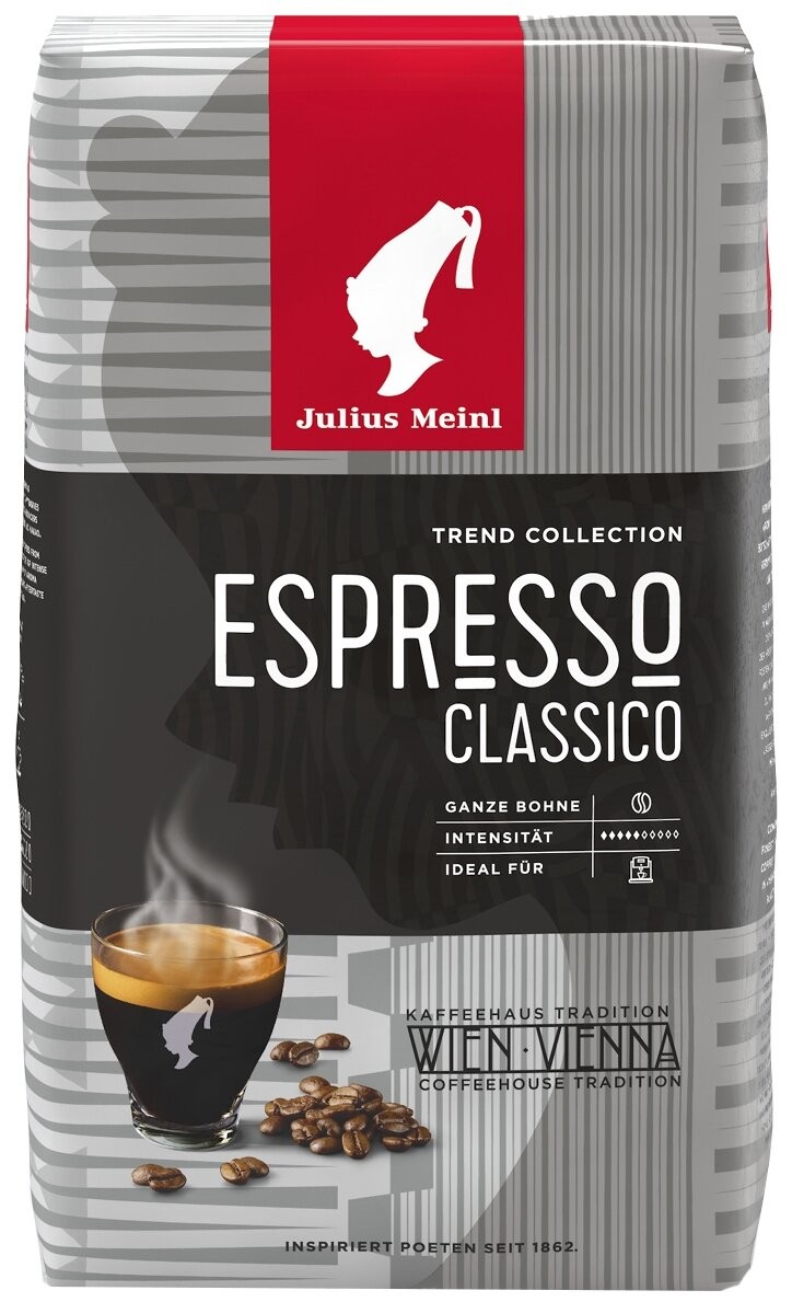 

Кофе Julius Meinl Эспрессо Классико Тренд Коллекция 1кг (89534)