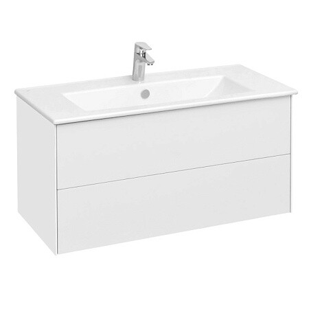 

Тумба Акватон Сохо 100 1A2582K2AJ010 с раковиной (1A258201AJ010+1WH501627) (2 коробки)