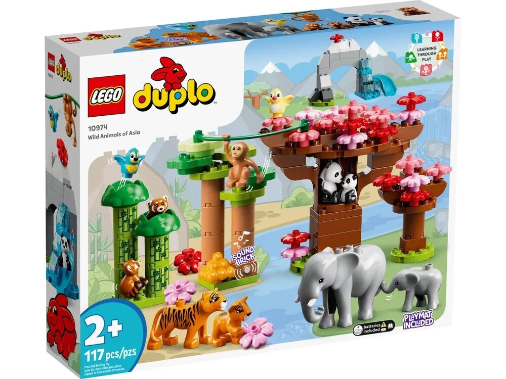 

Конструктор Lego Duplo Town Wild Animals of Asia (10974)