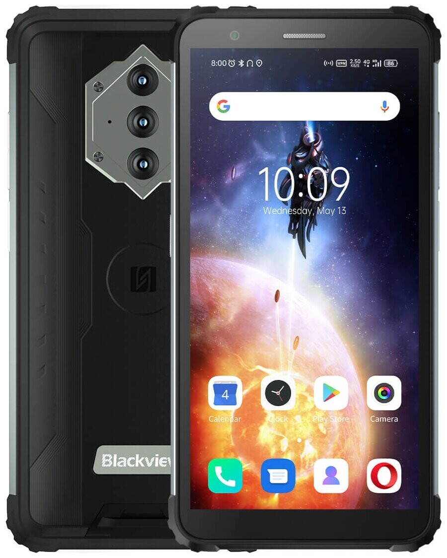 

Телефон Blackview BV6600 4/128Gb черный