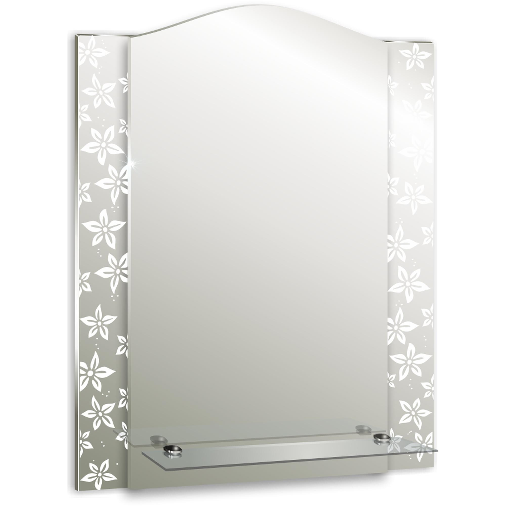

Зеркало Silver Mirrors Азалия 555*735мм с полкой (ФР-00002358)